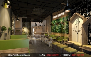 Chia sẻ 4 tiêu chí giúp đánh giá thiết kế quán cafe nhỏ đẹp